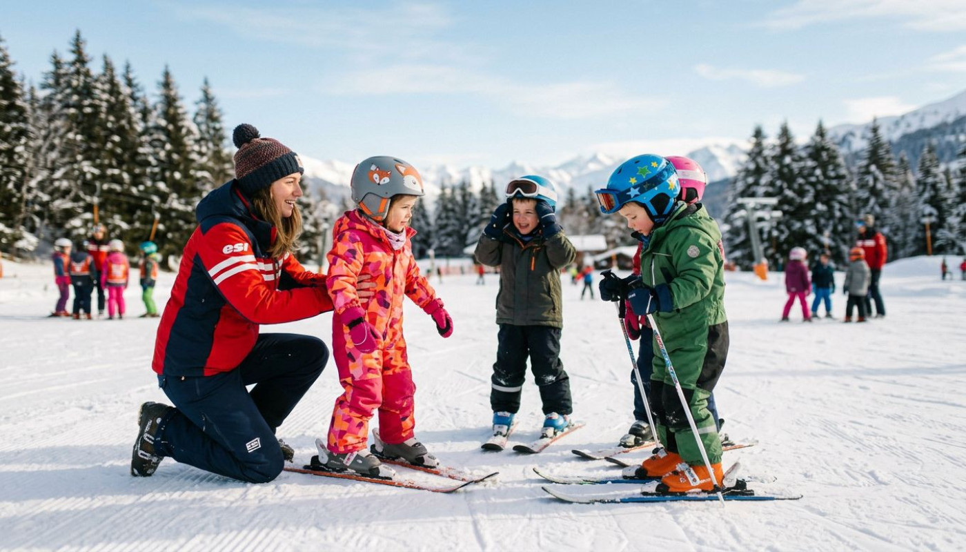 Initiation au ski pour enfants : techniques et conseils